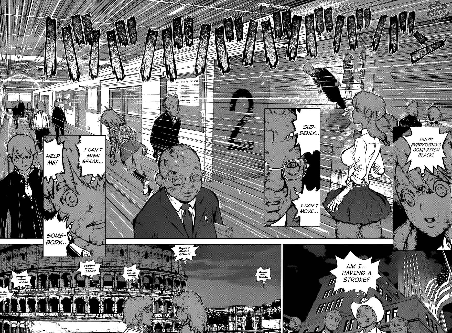 Dr. Stone Manga Chapter 1 page 13 - Stone World