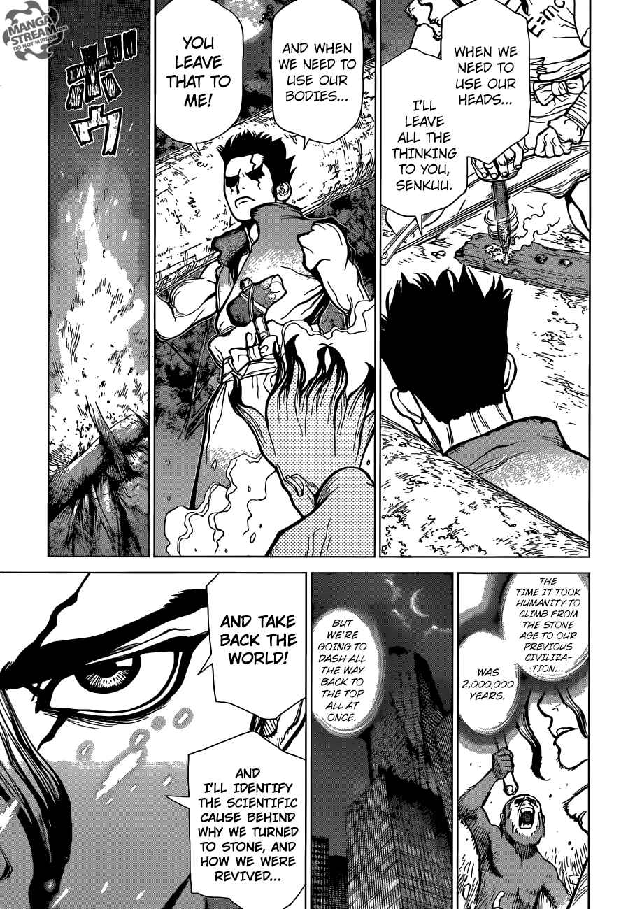 Dr. Stone Manga Chapter 1 page 45 - Stone World
