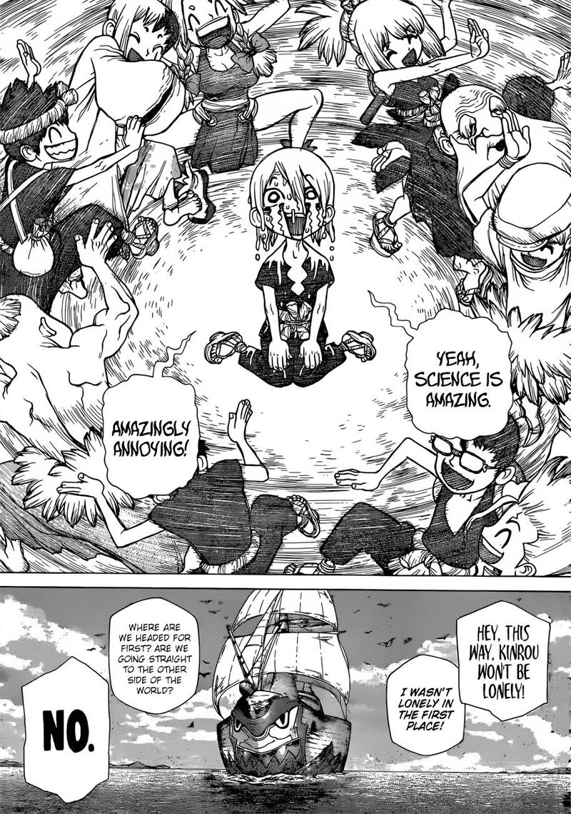 Dr. Stone Manga Chapter 100 page 21 - Origin of the 100 Tales