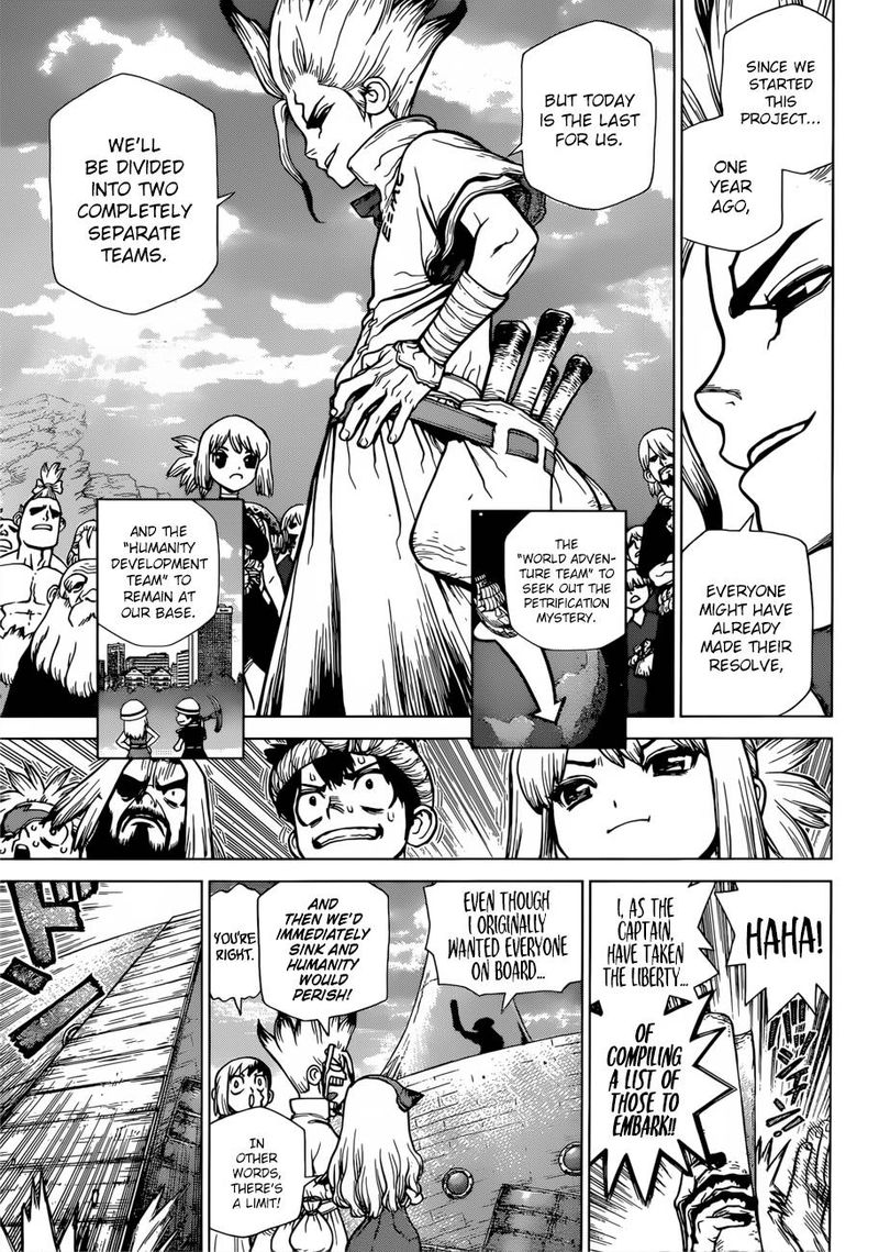 Dr. Stone Manga Chapter 100 page 3 - Origin of the 100 Tales