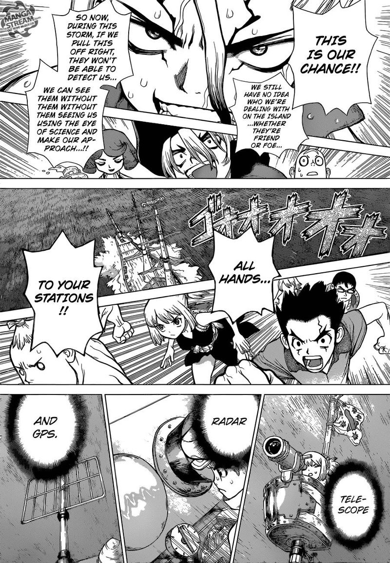 Dr. Stone Manga Chapter 102 page 14 - Perseus, Ship of Science