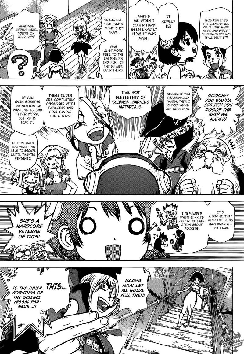 Dr. Stone Manga Chapter 102 page 8 - Perseus, Ship of Science