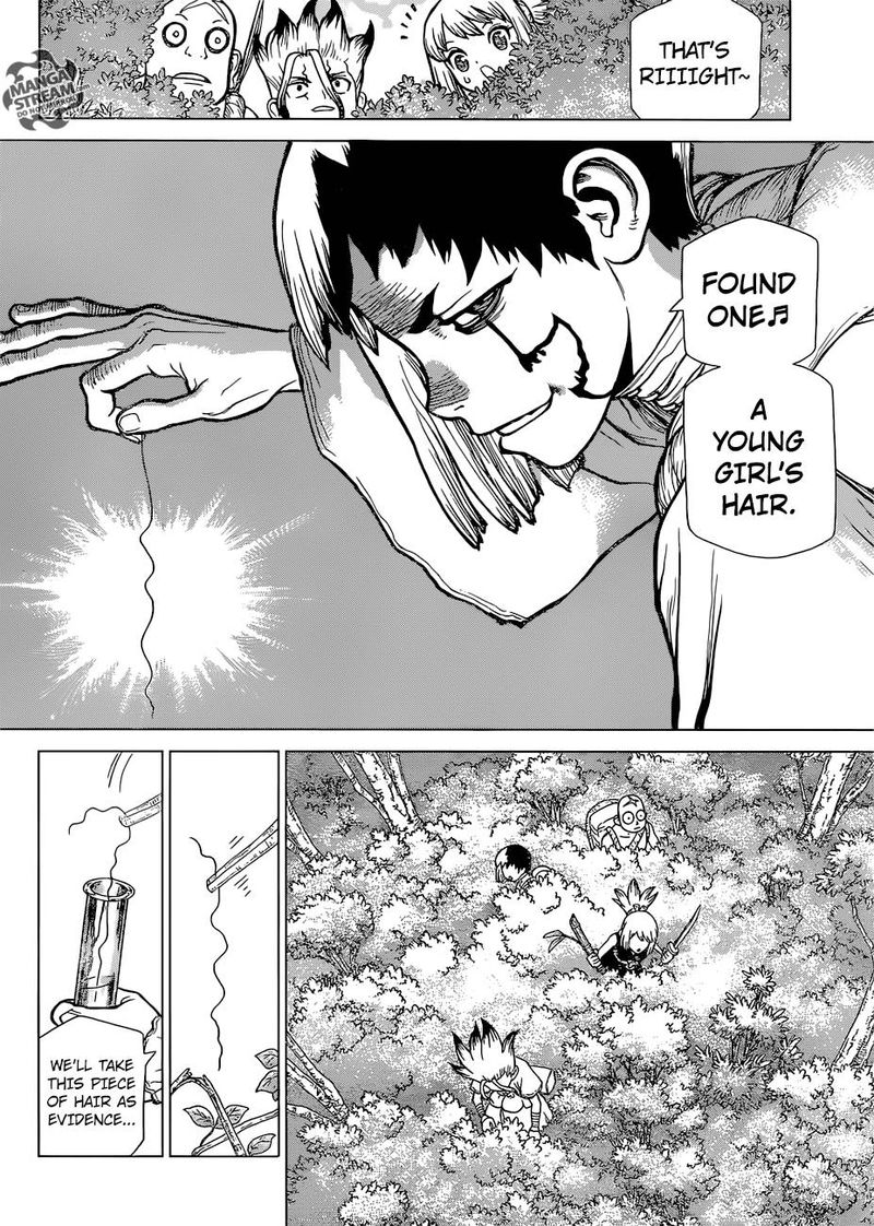 Dr. Stone Manga Chapter 104 page 11 - Men of Forensics