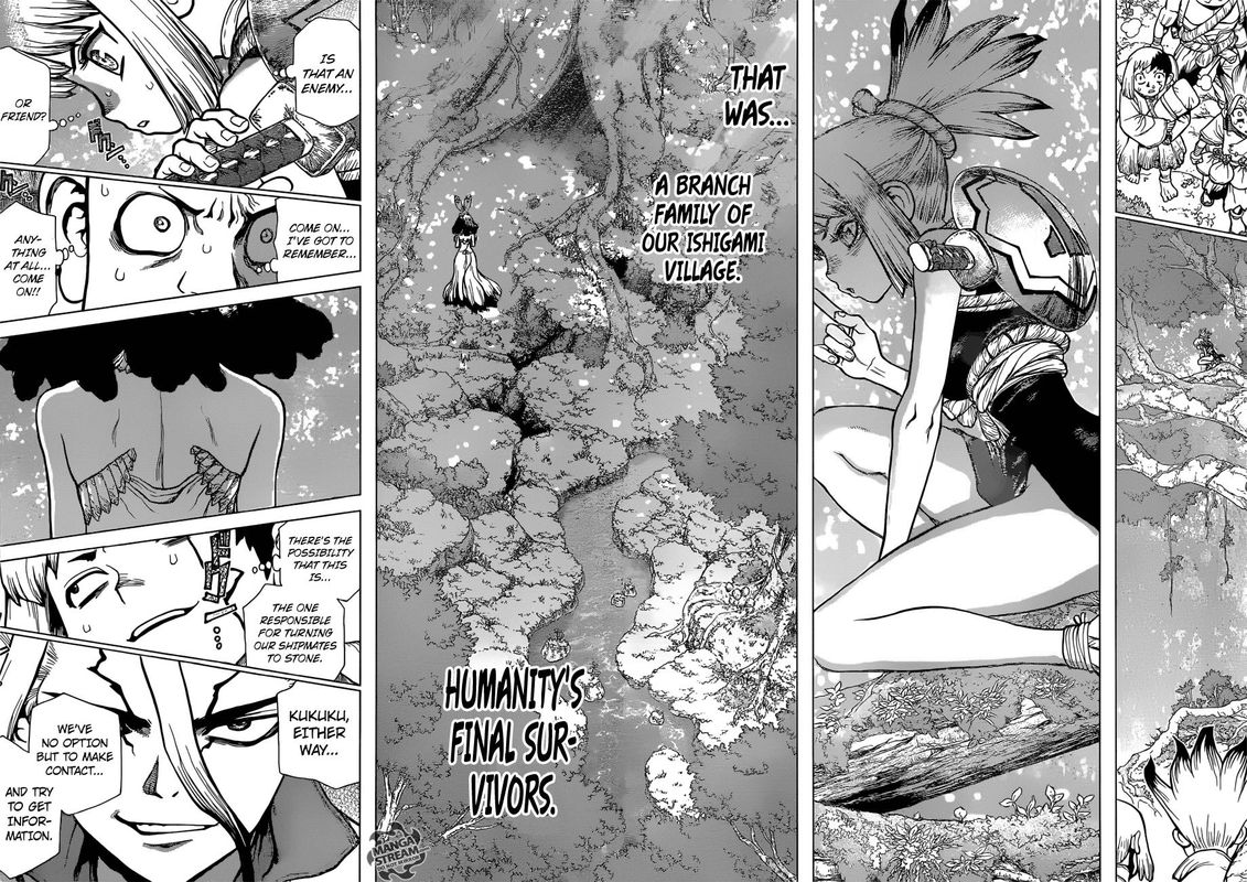 Dr. Stone Manga Chapter 104 page 14 - Men of Forensics