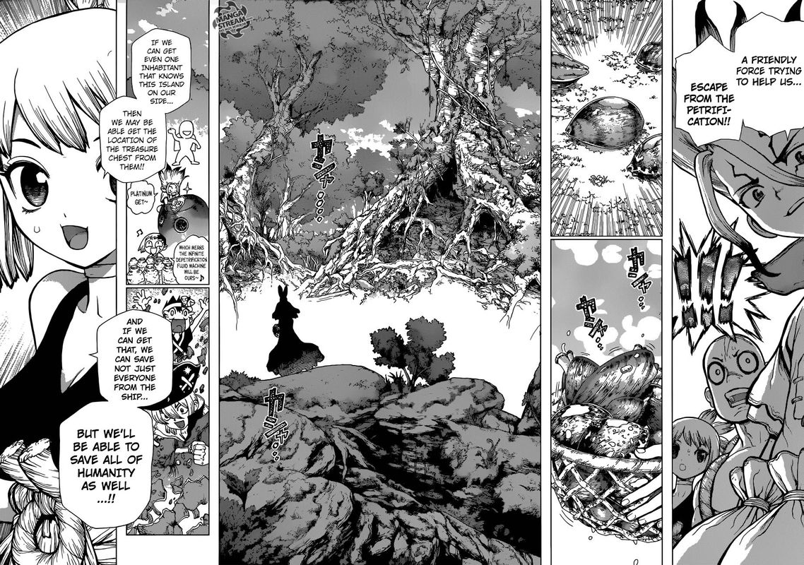 Dr. Stone Manga Chapter 104 page 6 - Men of Forensics