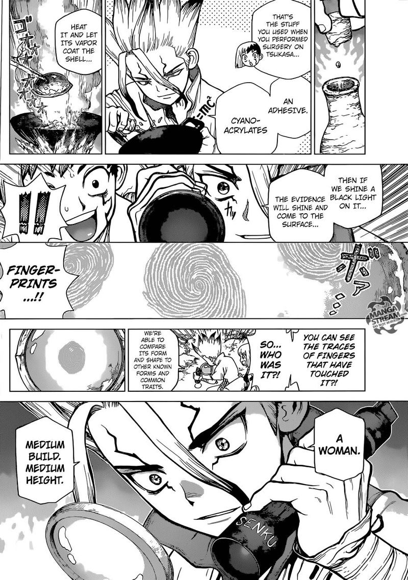 Dr. Stone Manga Chapter 104 page 9 - Men of Forensics