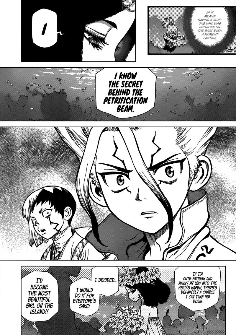 Dr. Stone Manga Chapter 105 page 15 - The Island's Greatest Beauty