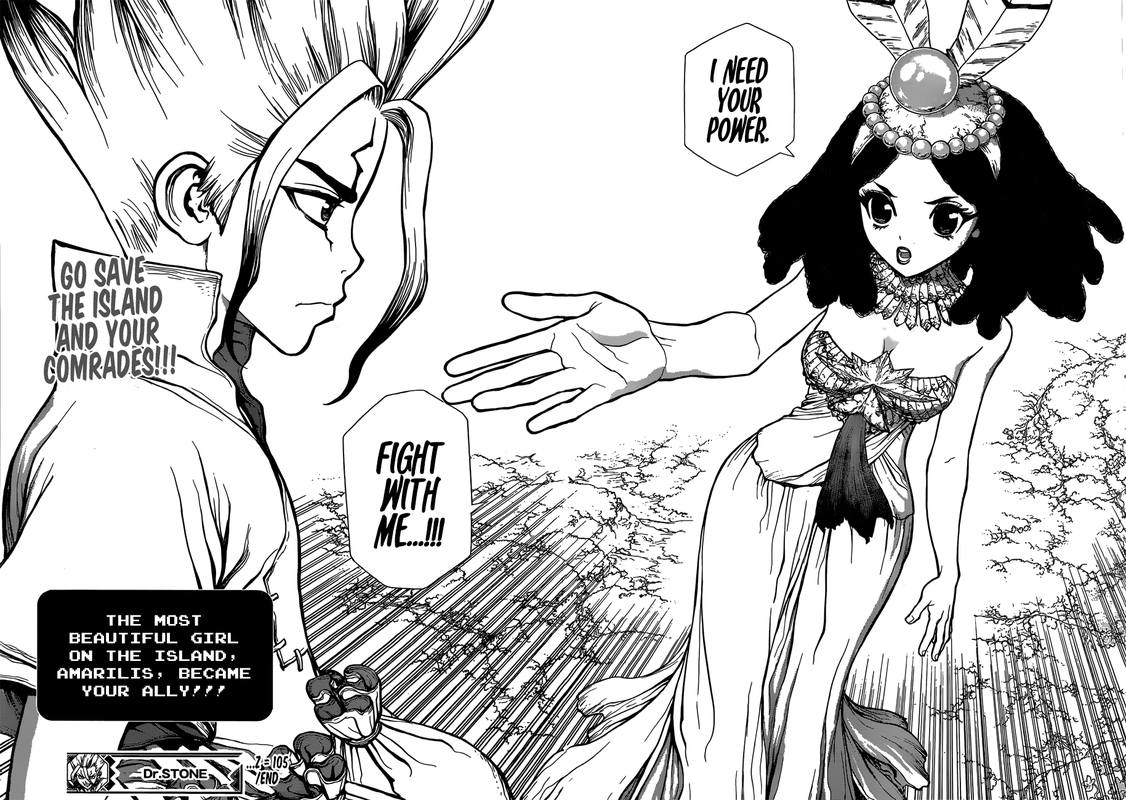 Dr. Stone Manga Chapter 105 page 16 - The Island's Greatest Beauty