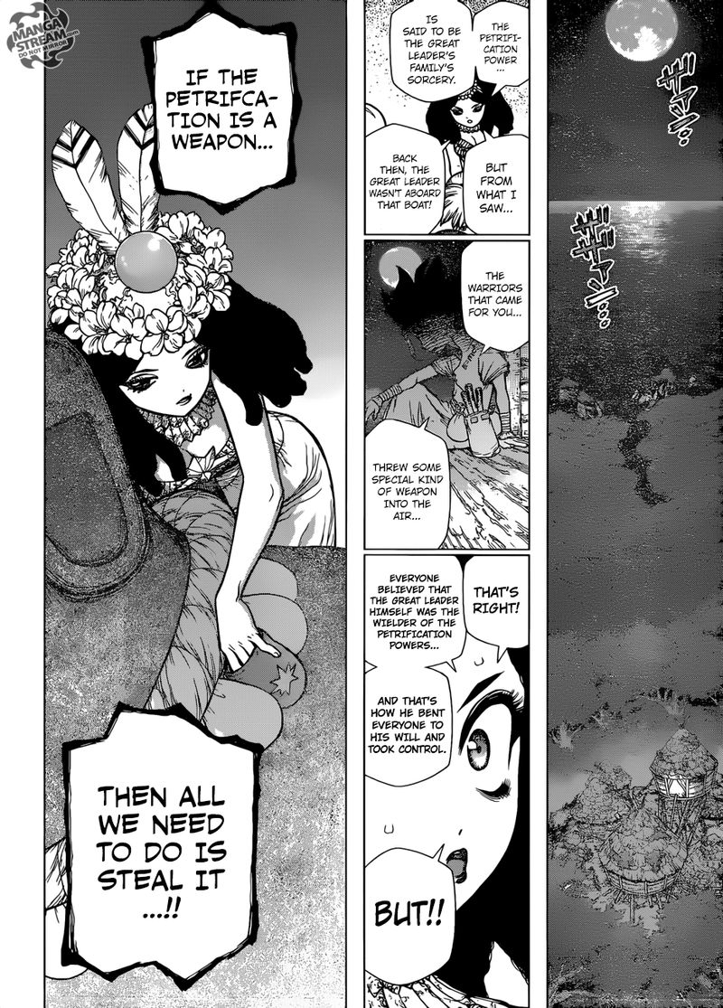 Dr. Stone Manga Chapter 106 page 13 - The Secret of Petrification