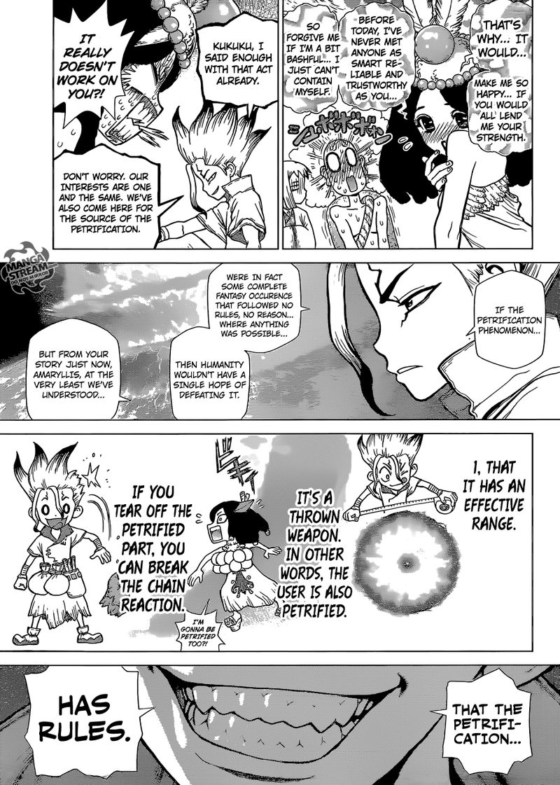 Dr. Stone Manga Chapter 106 page 14 - The Secret of Petrification