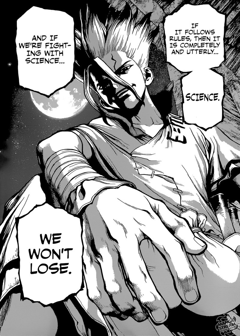 Dr. Stone Manga Chapter 106 page 15 - The Secret of Petrification