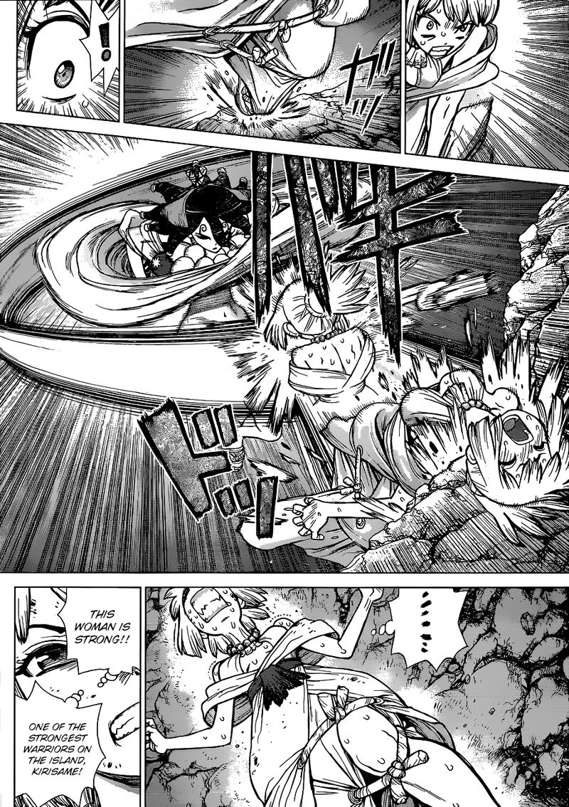 Dr. Stone Manga Chapter 107 page 12 - Ace in the Hole on the Ship of Science