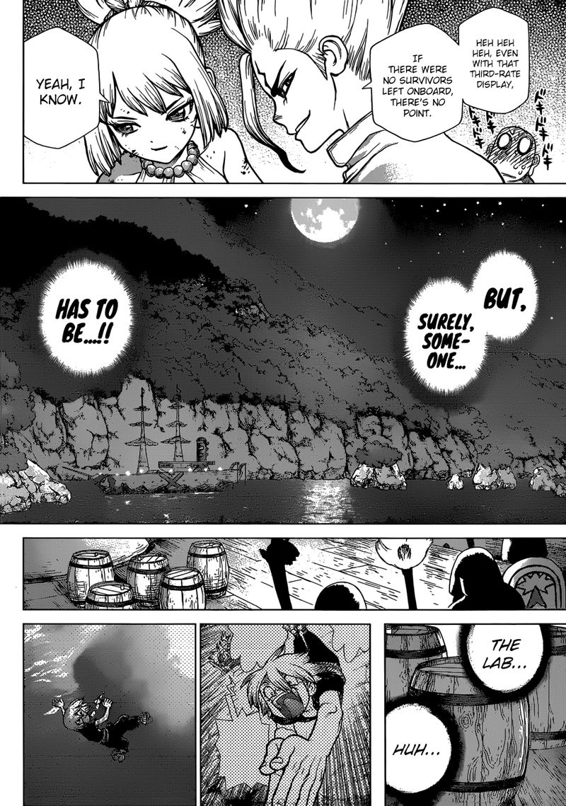 Dr. Stone Manga Chapter 107 page 18 - Ace in the Hole on the Ship of Science