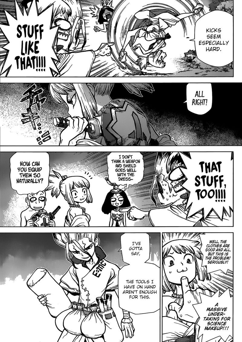 Dr. Stone Manga Chapter 107 page 3 - Ace in the Hole on the Ship of Science