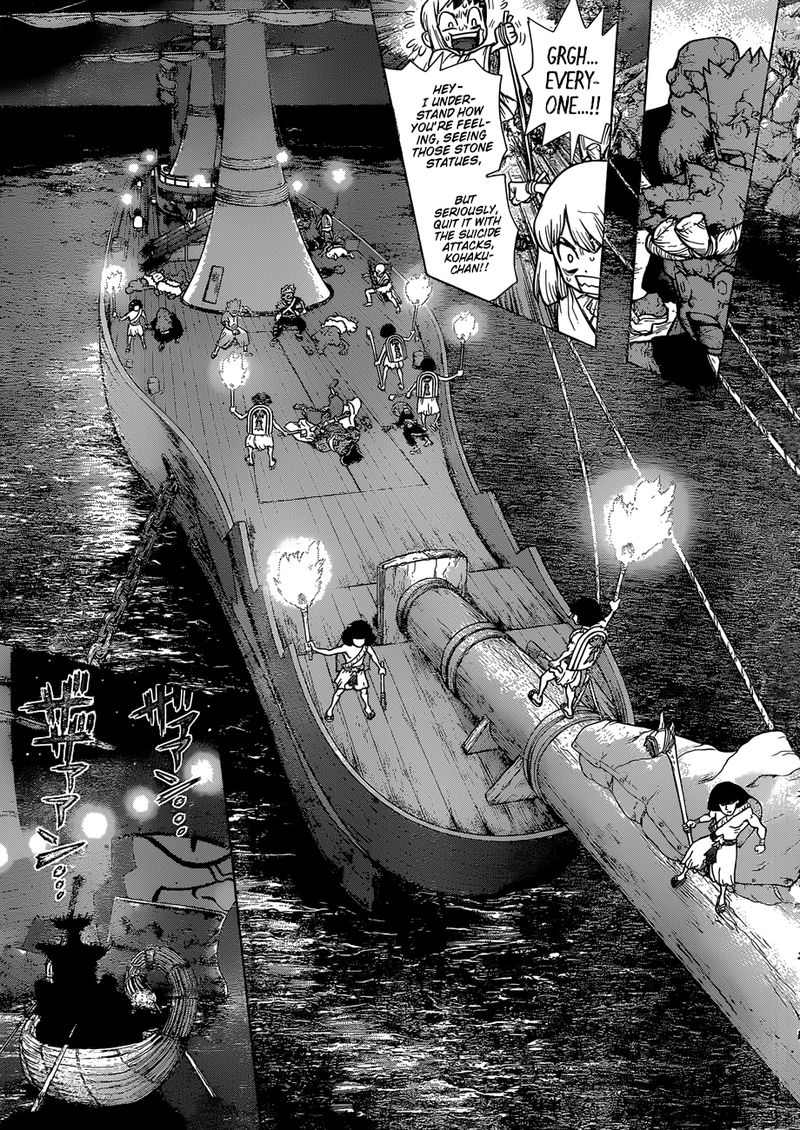Dr. Stone Manga Chapter 107 page 5 - Ace in the Hole on the Ship of Science