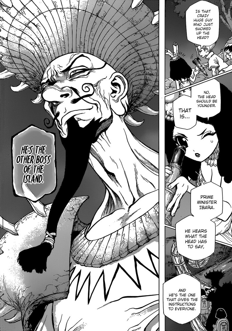 Dr. Stone Manga Chapter 107 page 6 - Ace in the Hole on the Ship of Science