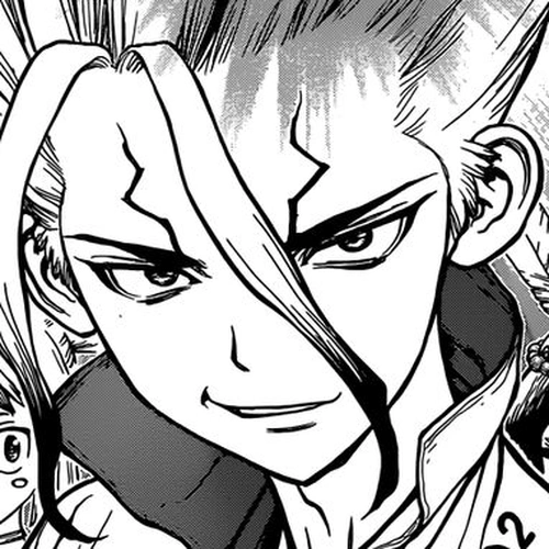 Dr. Stone Manga Chapter 107 (Ace in the Hole on the Ship of Science) cover