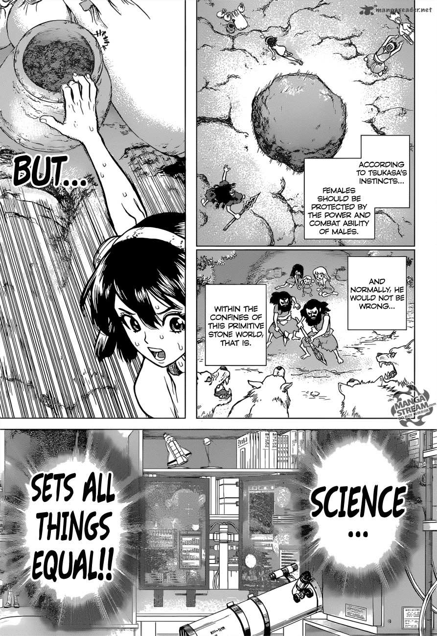 Dr. Stone Manga Chapter 11 page 11 - Weapon of Science