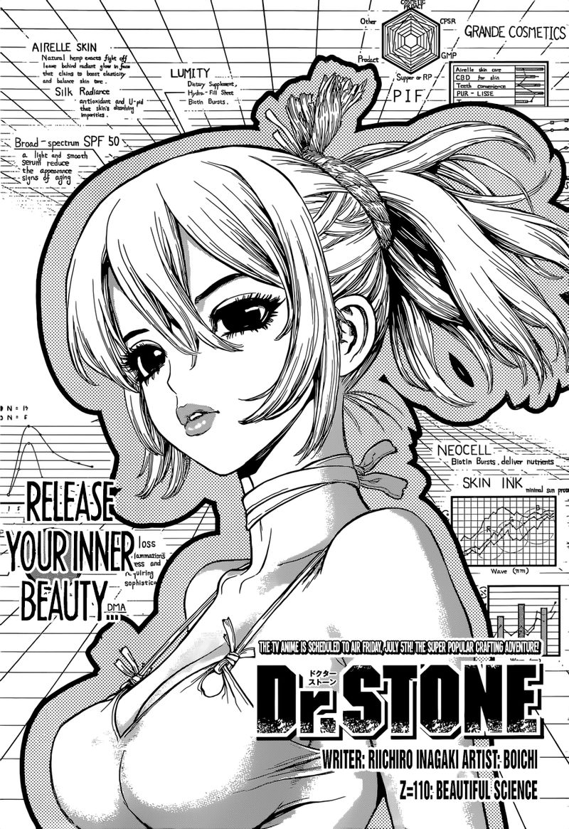Dr. Stone Manga Chapter 110 page 1 - Beautiful Science