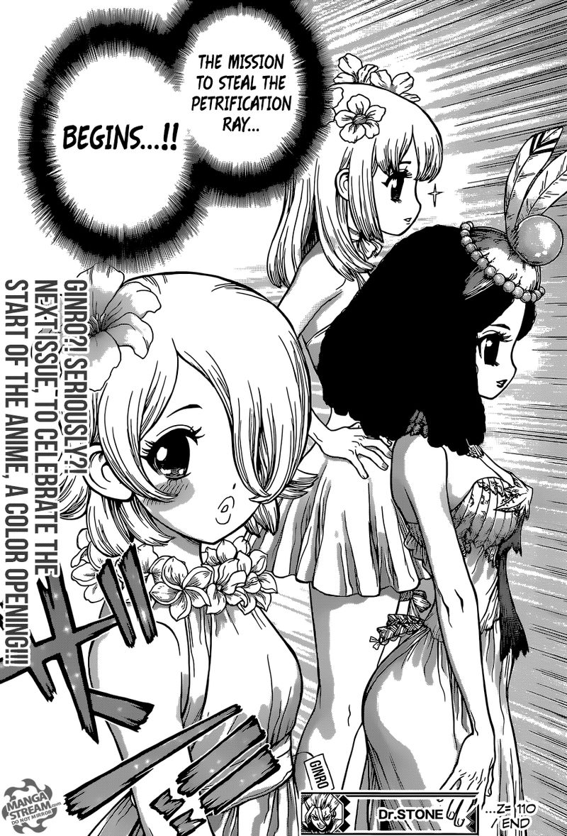 Dr. Stone Manga Chapter 110 page 19 - Beautiful Science