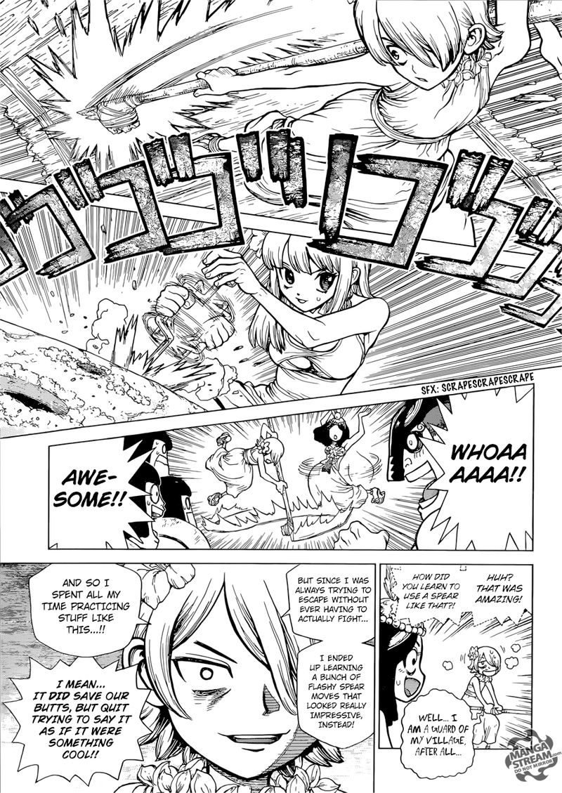 Dr. Stone Manga Chapter 114 page 12 - Silently, Science Pierces the Stone