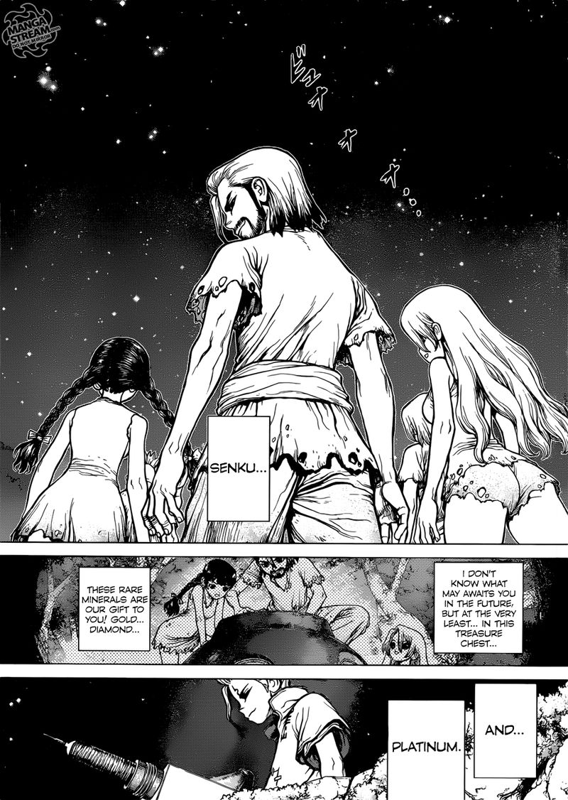 Dr. Stone Manga Chapter 114 page 16 - Silently, Science Pierces the Stone