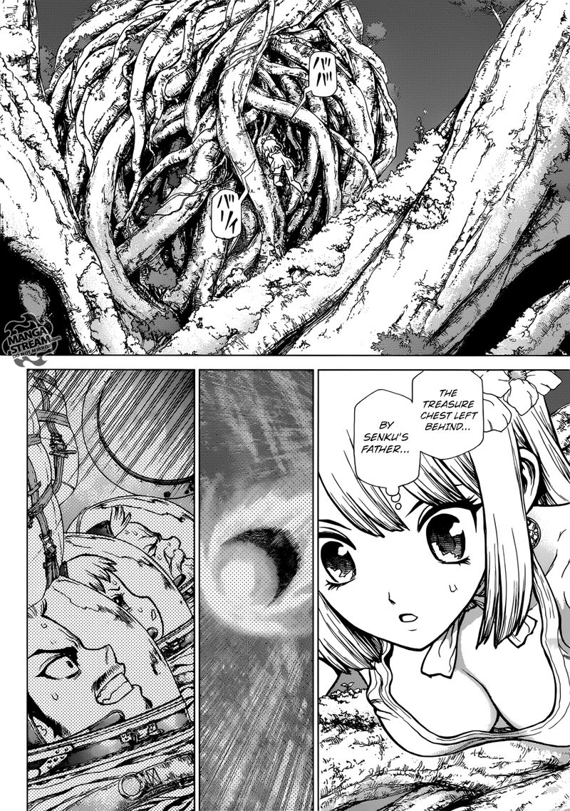Dr. Stone Manga Chapter 114 page 2 - Silently, Science Pierces the Stone