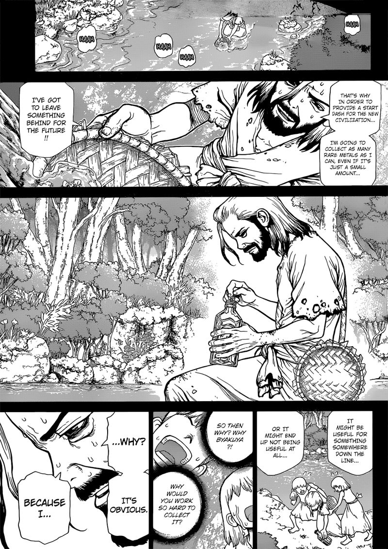Dr. Stone Manga Chapter 115 page 11 - One Second, One Grain