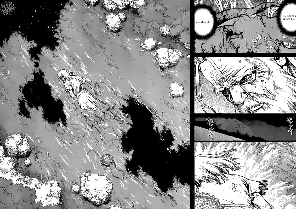 Dr. Stone Manga Chapter 115 page 14 - One Second, One Grain