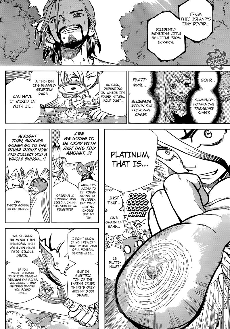 Dr. Stone Manga Chapter 115 page 8 - One Second, One Grain