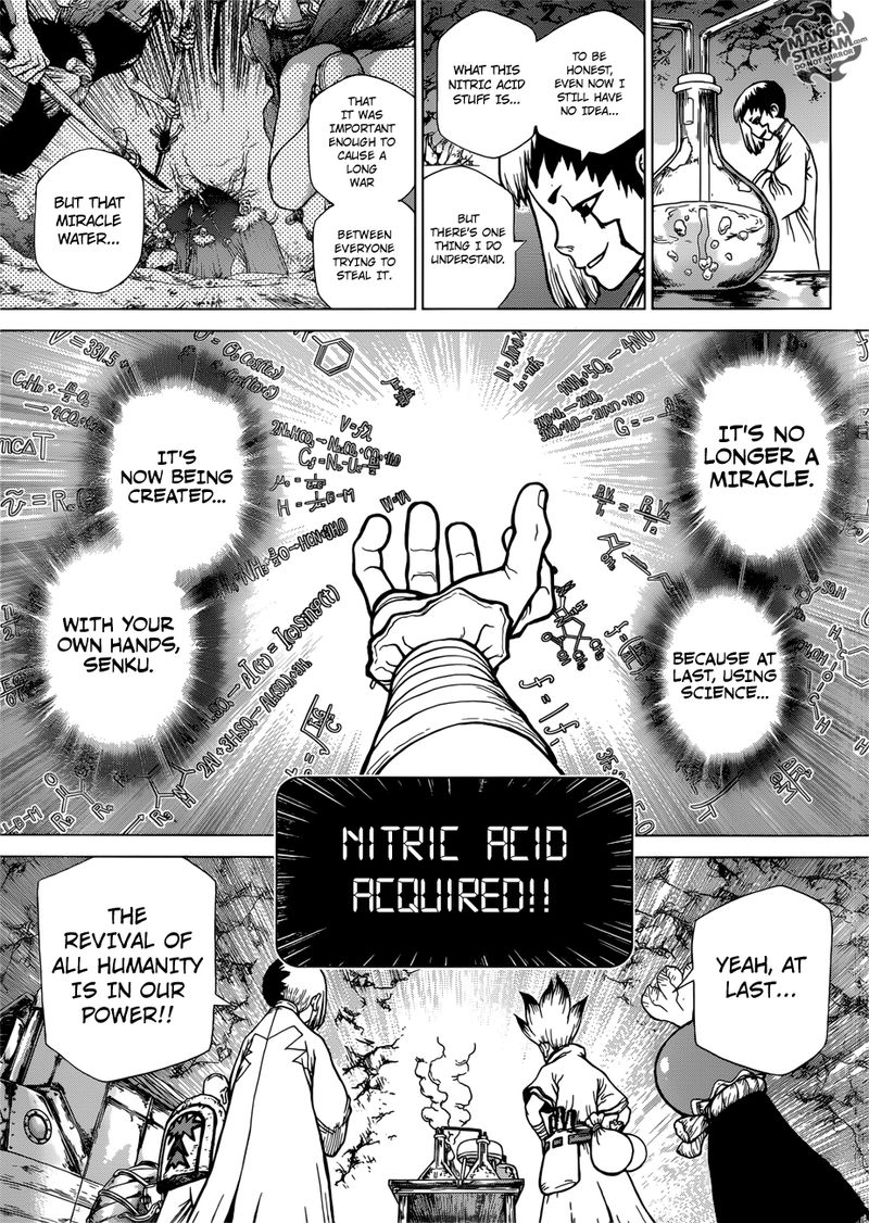 Dr. Stone Manga Chapter 116 page 3 - Miracle in Hand