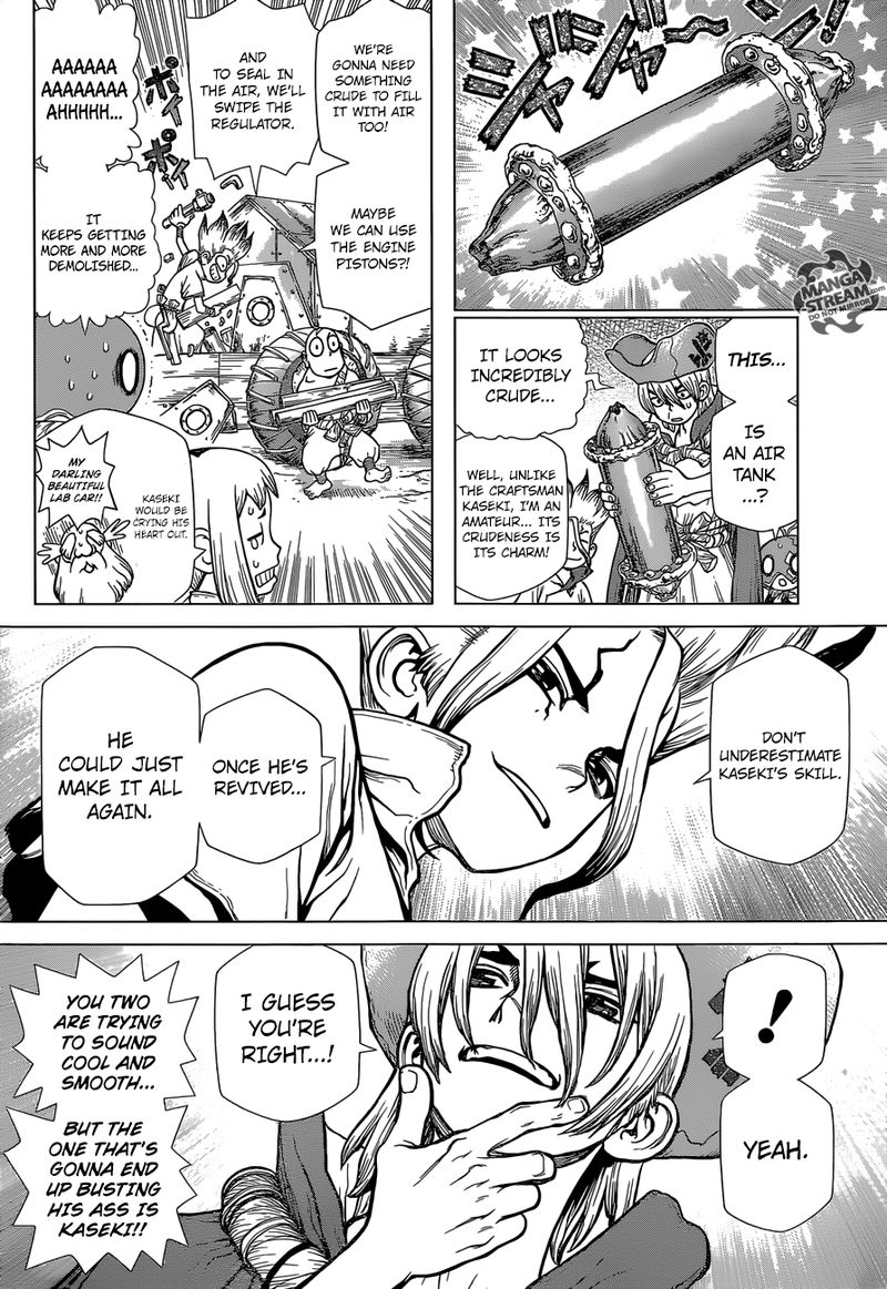 Dr. Stone Manga Chapter 117 page 8 - The Kingdom of Science Strikes Back
