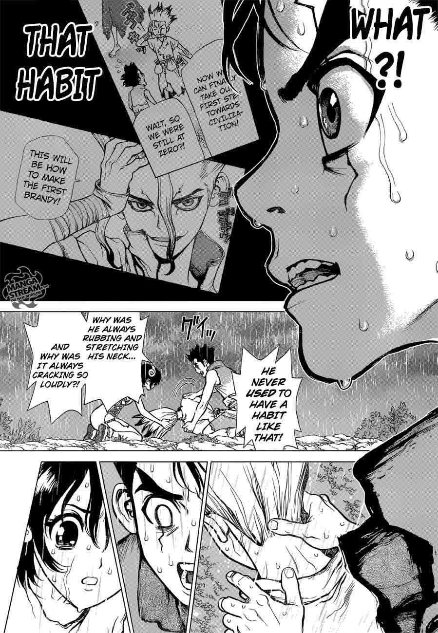 Dr. Stone Manga Chapter 12 page 11 - Epilogue of Prologue(End of Part 0)