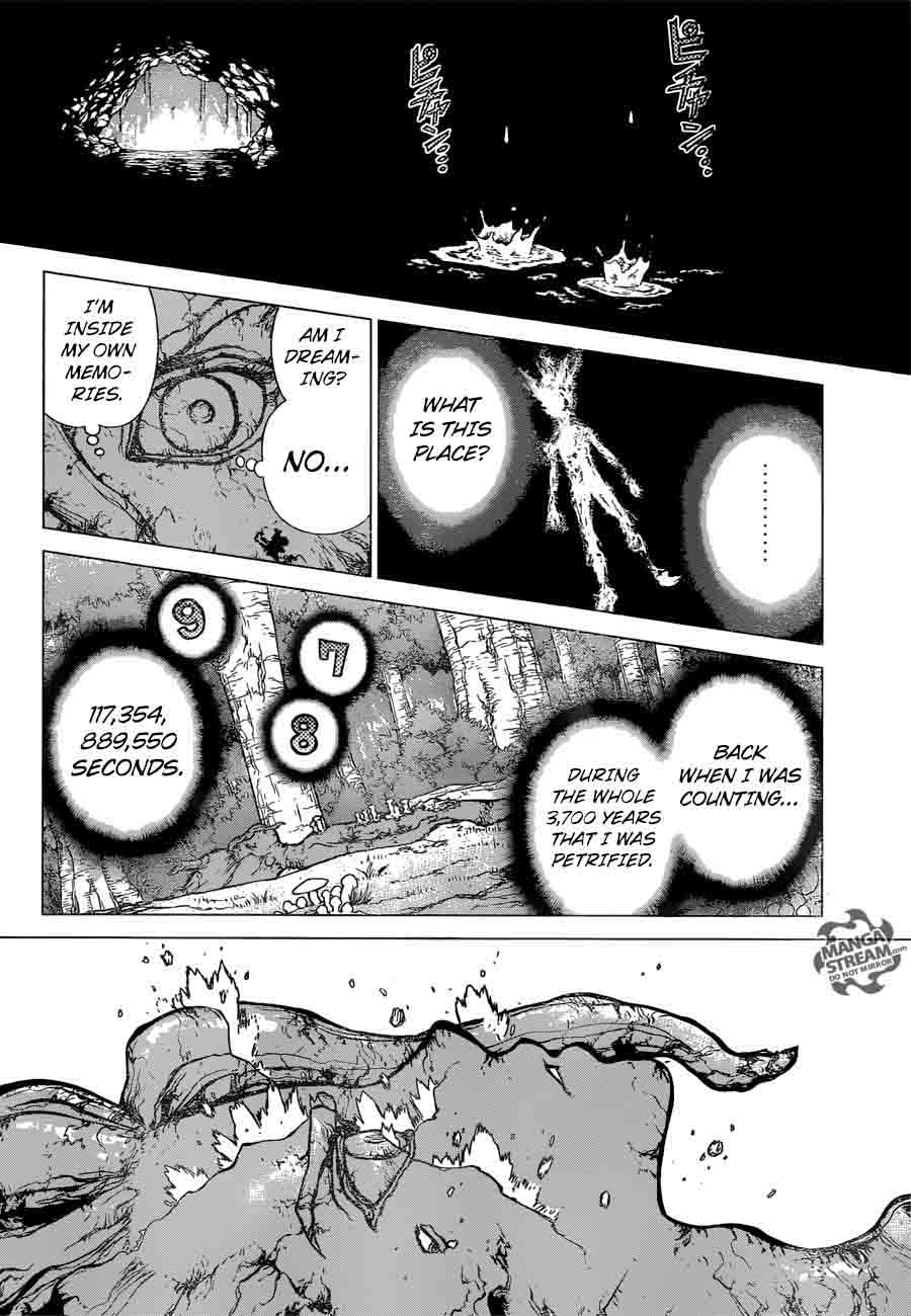 Dr. Stone Manga Chapter 12 page 17 - Epilogue of Prologue(End of Part 0)