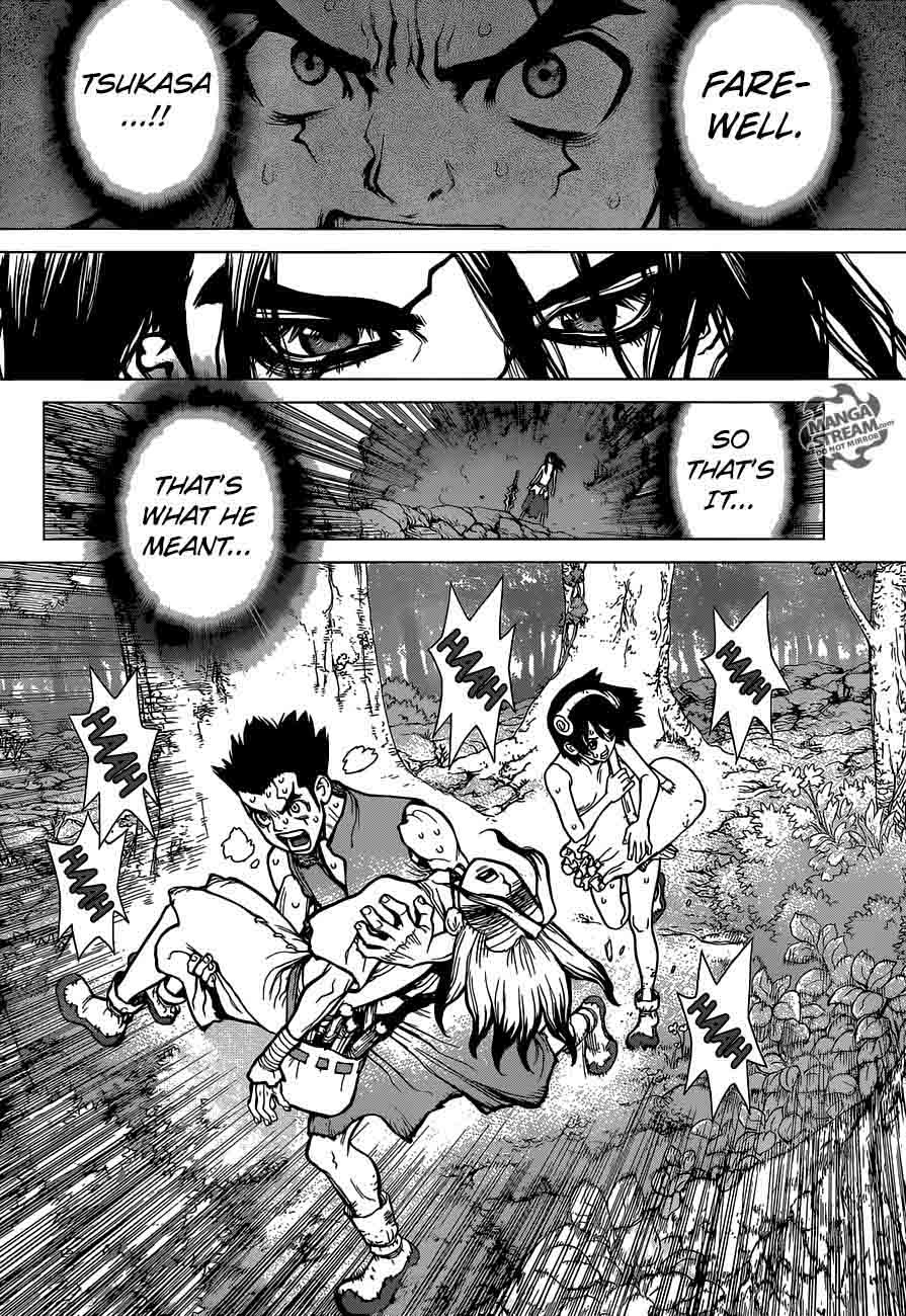 Dr. Stone Manga Chapter 12 page 4 - Epilogue of Prologue(End of Part 0)