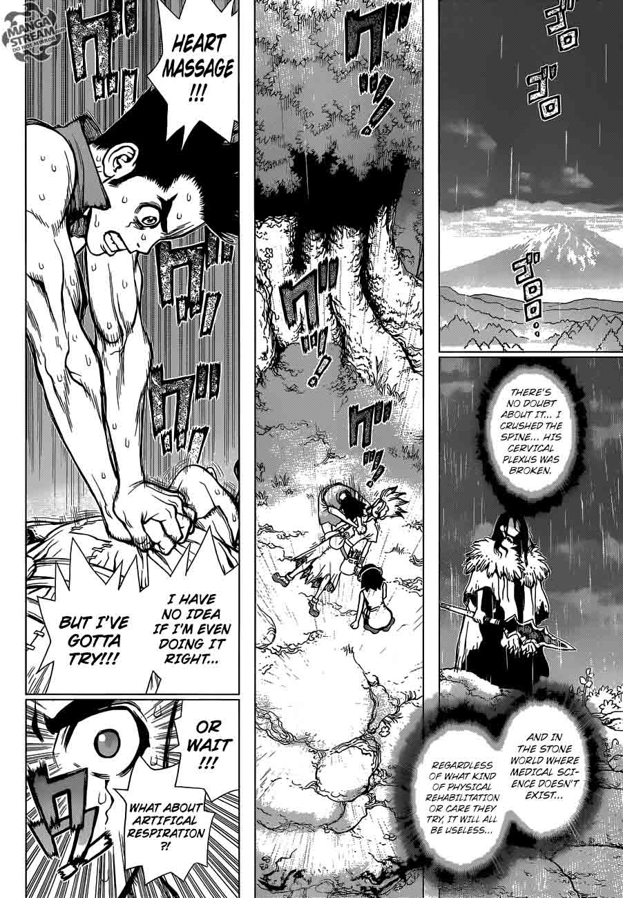 Dr. Stone Manga Chapter 12 page 6 - Epilogue of Prologue(End of Part 0)