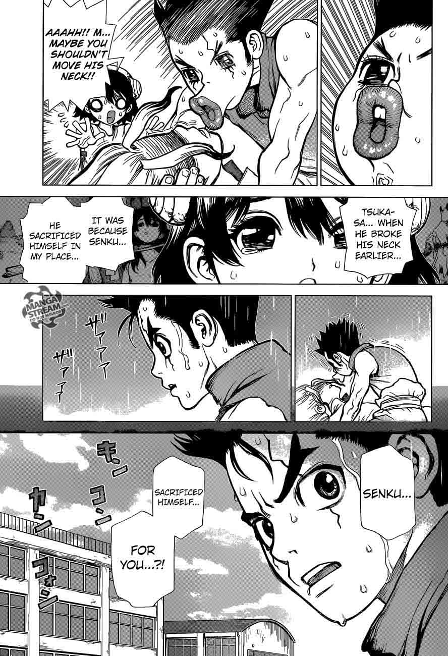 Dr. Stone Manga Chapter 12 page 7 - Epilogue of Prologue(End of Part 0)
