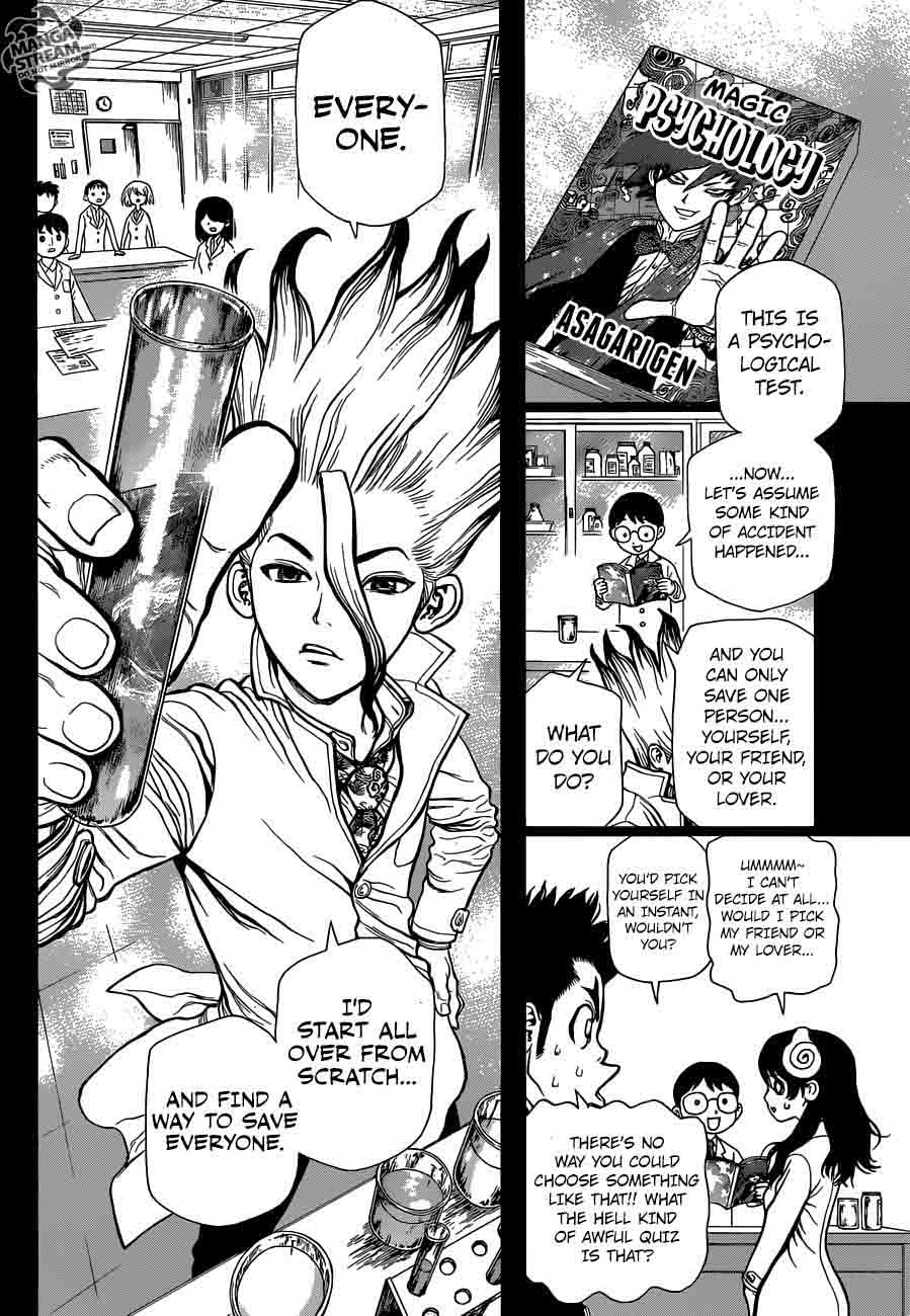 Dr. Stone Manga Chapter 12 page 8 - Epilogue of Prologue(End of Part 0)