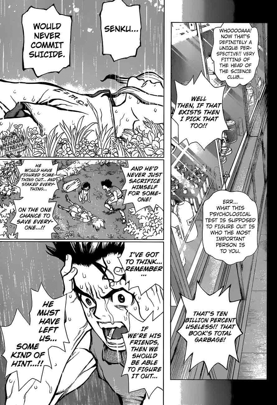 Dr. Stone Manga Chapter 12 page 9 - Epilogue of Prologue(End of Part 0)