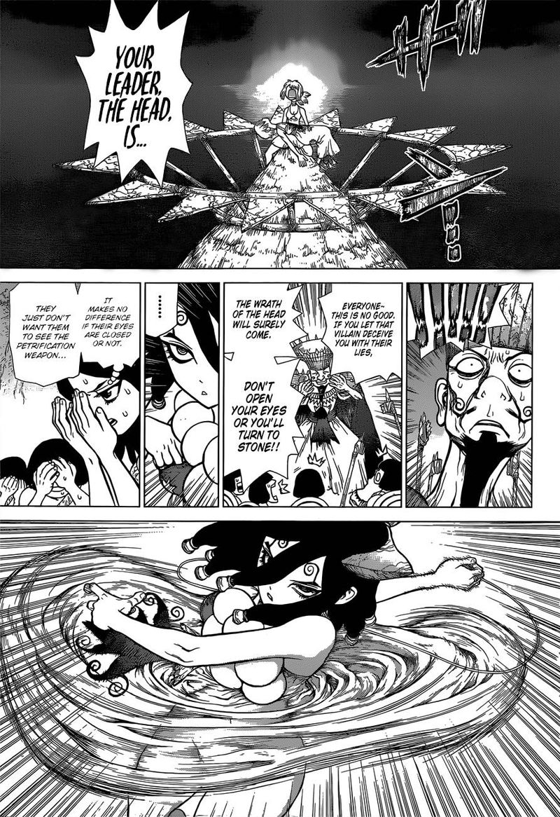 Dr. Stone Manga Chapter 121 page 13 - Medusa's True Face