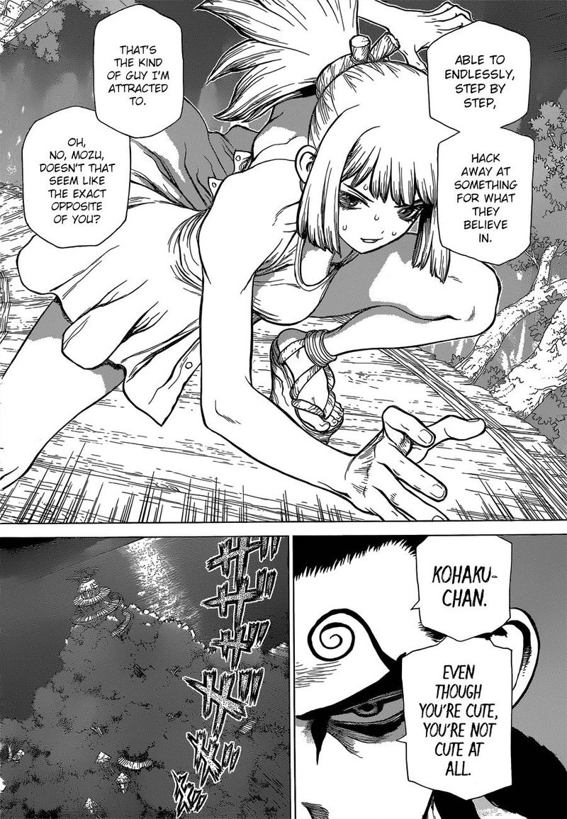 Dr. Stone Manga Chapter 121 page 4 - Medusa's True Face