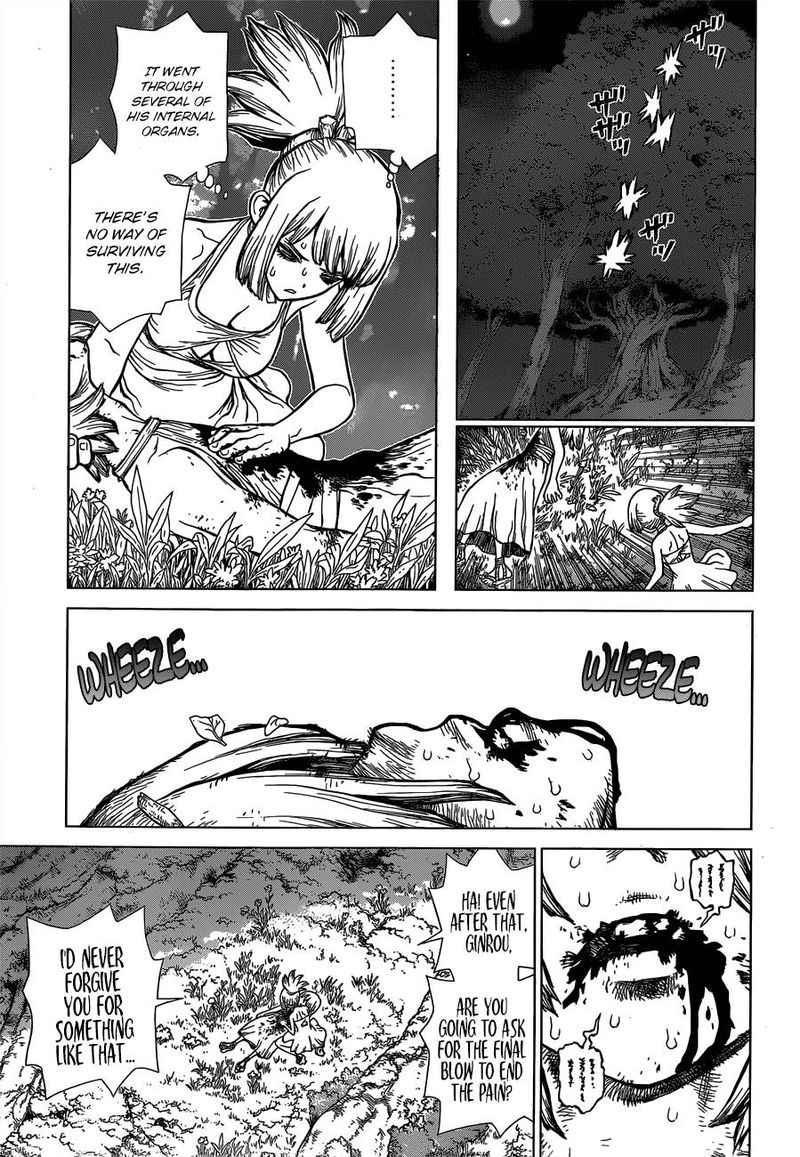 Dr. Stone Manga Chapter 121 page 9 - Medusa's True Face