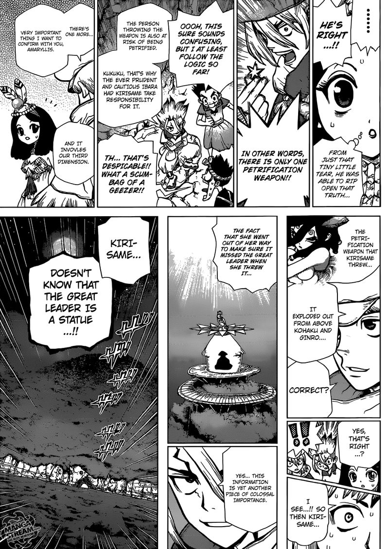 Dr. Stone Manga Chapter 122 page 11 - Brain-Battle Puzzle Pieces