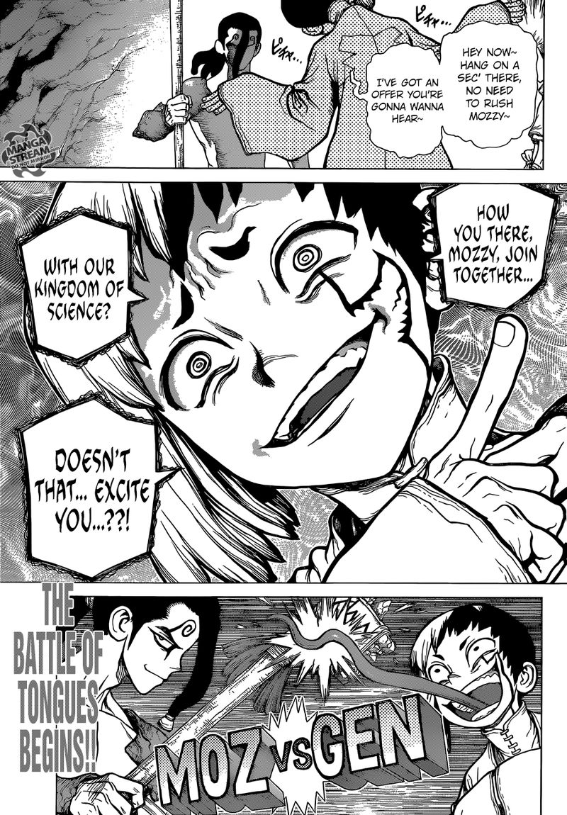 Dr. Stone Manga Chapter 122 page 18 - Brain-Battle Puzzle Pieces