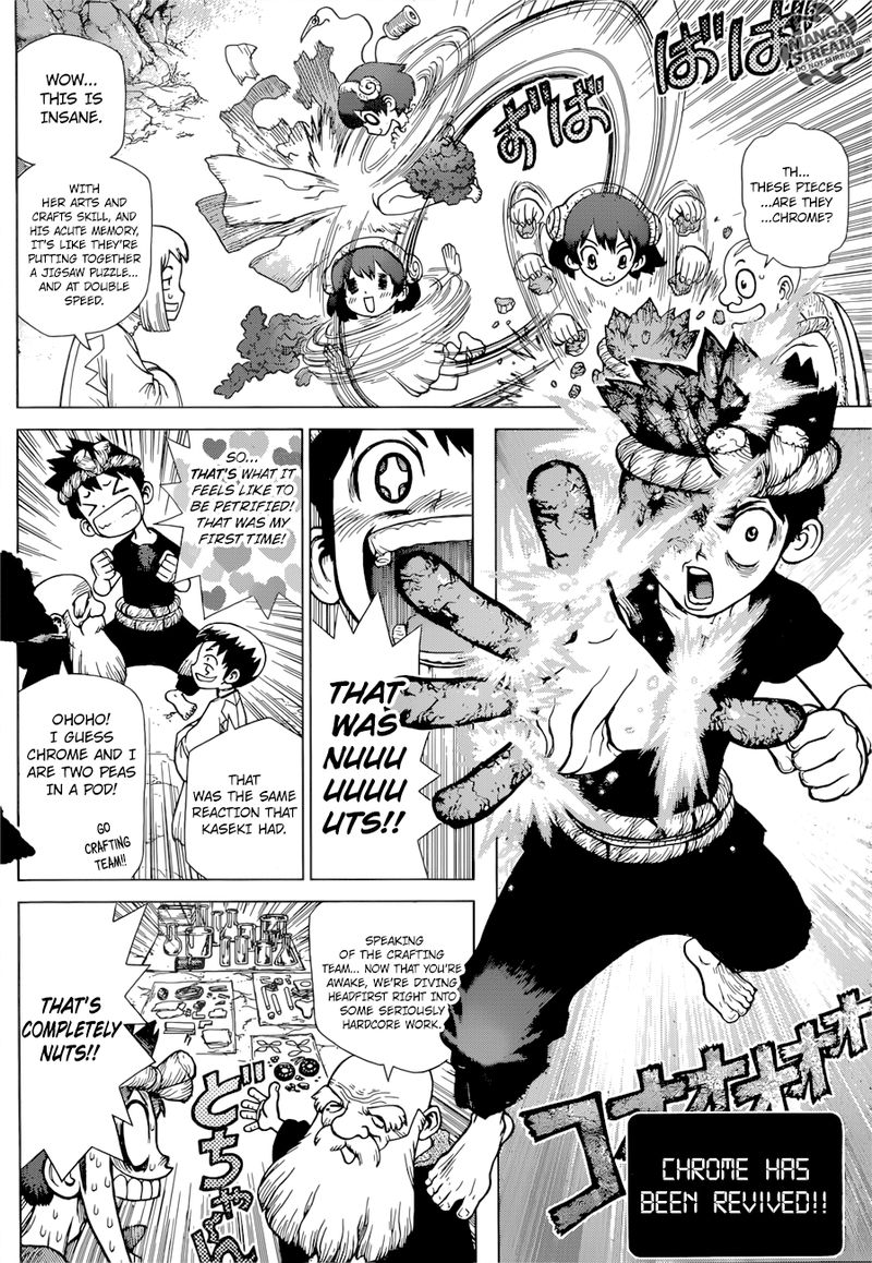 Dr. Stone Manga Chapter 122 page 2 - Brain-Battle Puzzle Pieces