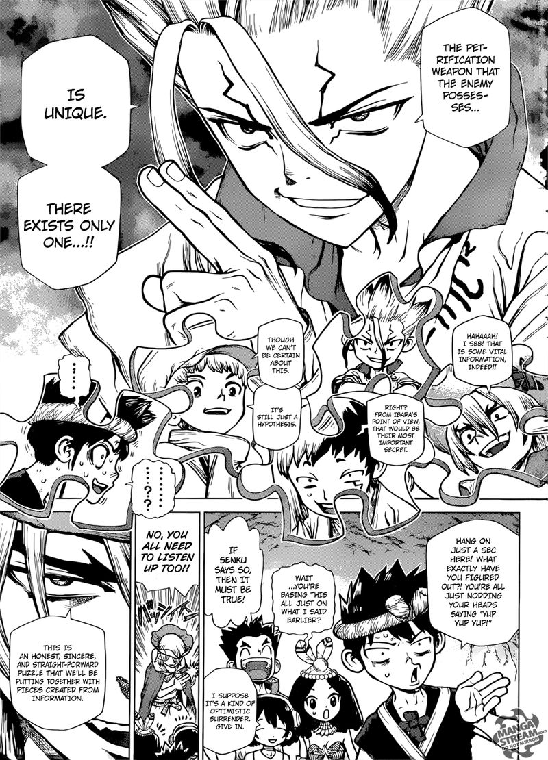 Dr. Stone Manga Chapter 122 page 9 - Brain-Battle Puzzle Pieces