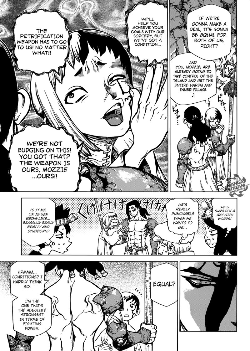 Dr. Stone Manga Chapter 123 page 11 - Brain-Battle Gambit