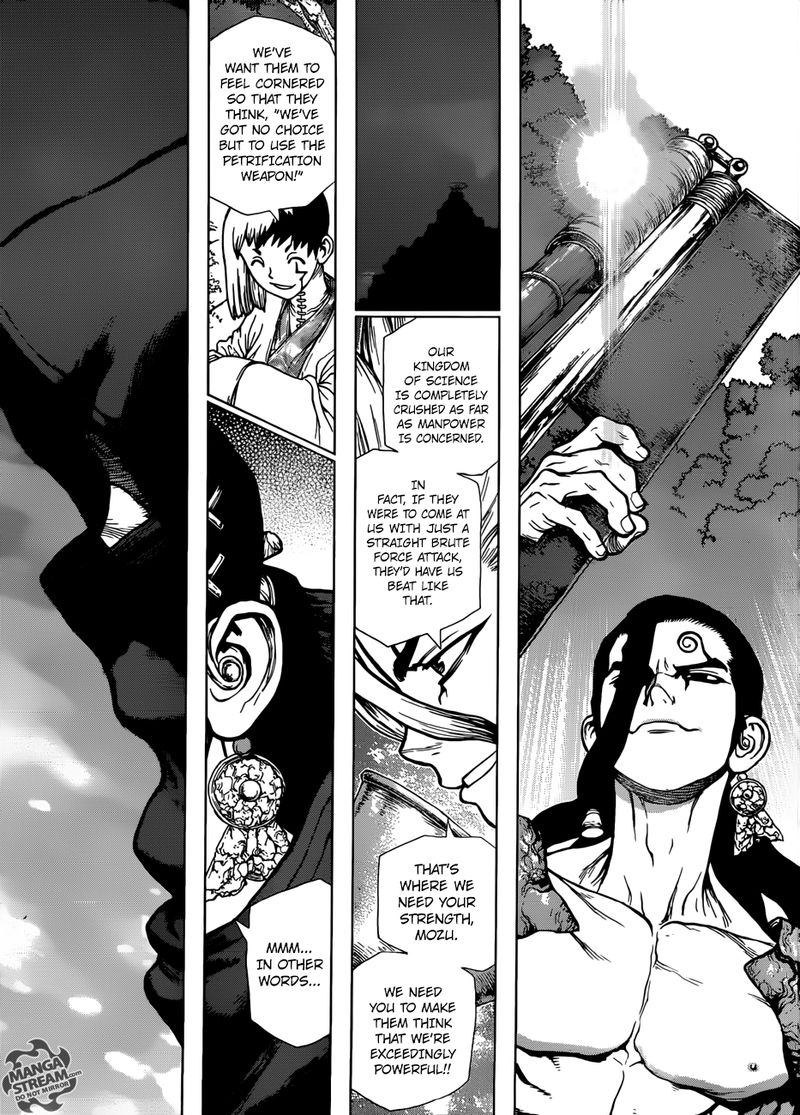 Dr. Stone Manga Chapter 123 page 17 - Brain-Battle Gambit
