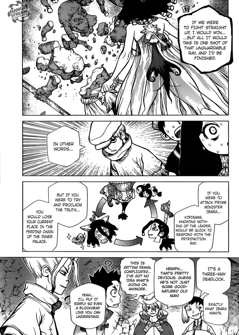 Dr. Stone Manga Chapter 123 page 9 - Brain-Battle Gambit