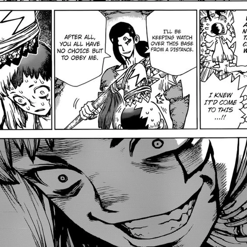 Dr. Stone Manga Chapter 123 (Brain-Battle Gambit) cover